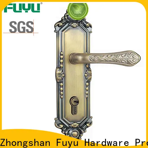 FUYU lock top fingerprint entry door lock suppliers for mall 1