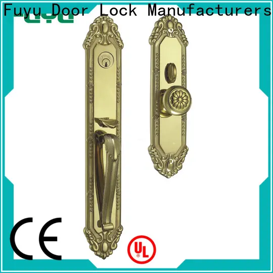 FUYU lock lifetime front door locks review in china for shop 1