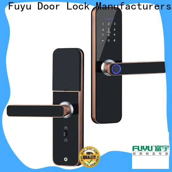 FUYU lock high security hotel door locks with card for business for entry door 1