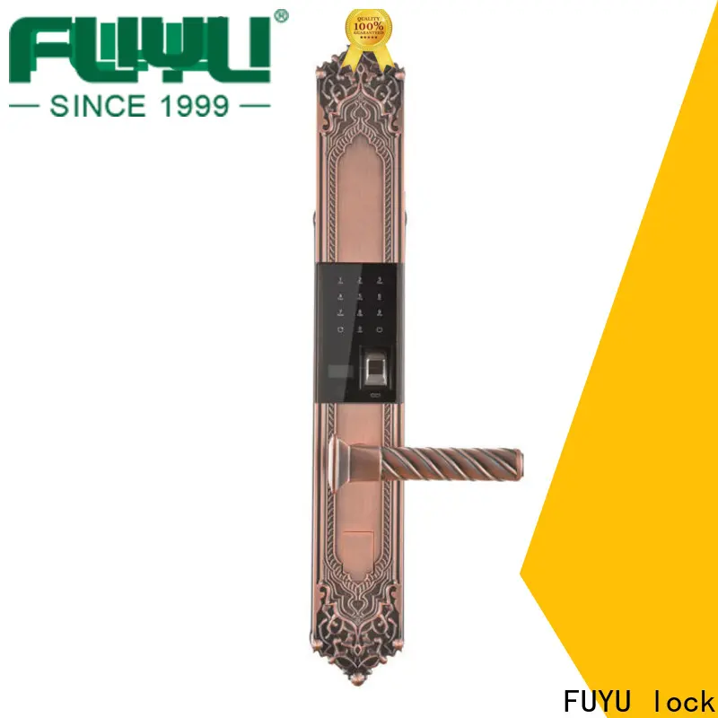 FUYU lock china smart lock apartment building on sale for apartment 1