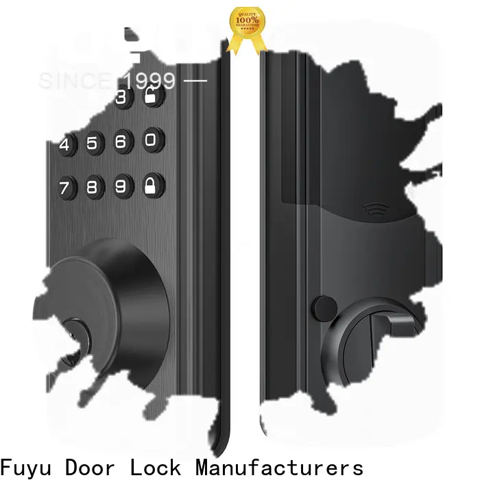 high-quality fingerprint gate lock factory for wooden door 1