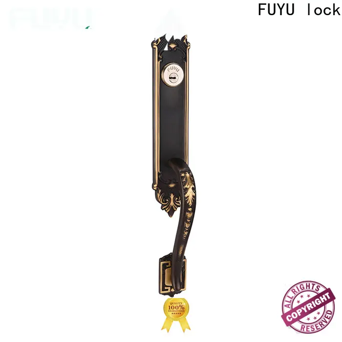 FUYU lock oem double door knob lock suppliers for mall 1