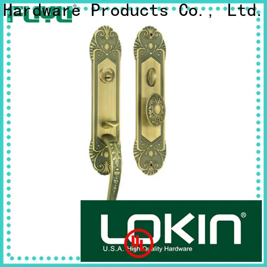 LOKIN brass door lock residential suppliers for wooden door 1