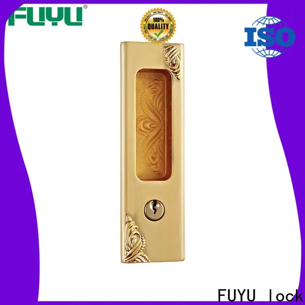 FUYU lock durable sliding door lock hardware factory for wooden door 1