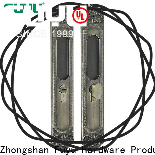 FUYU lock door lock with long latch for sale for shop 1