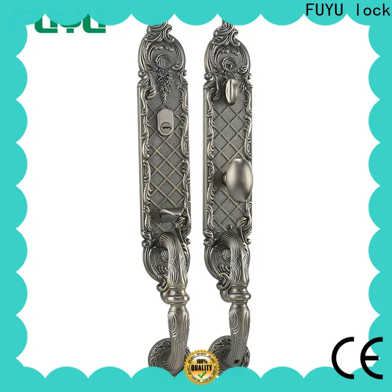 FUYU lock latest french door handles with locks factory for residential 1