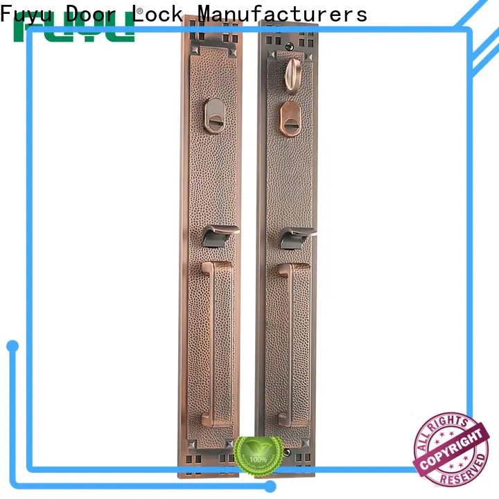 FUYU lock top french door lock sets manufacturers for shop 1