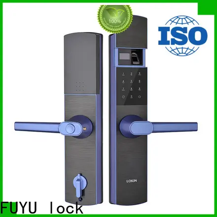 FUYU lock hotel smart door lock with latch for entry door 1