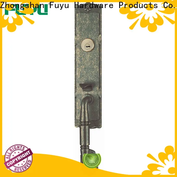 FUYU lock luxury customized zinc alloy door lock in china for entry door 1