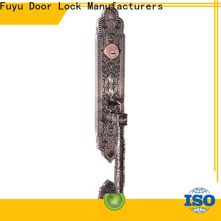 FUYU lock multipoint bathroom door lock key with latch for shop 1