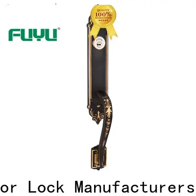FUYU lock custom steel gate locks for sale for mall 1