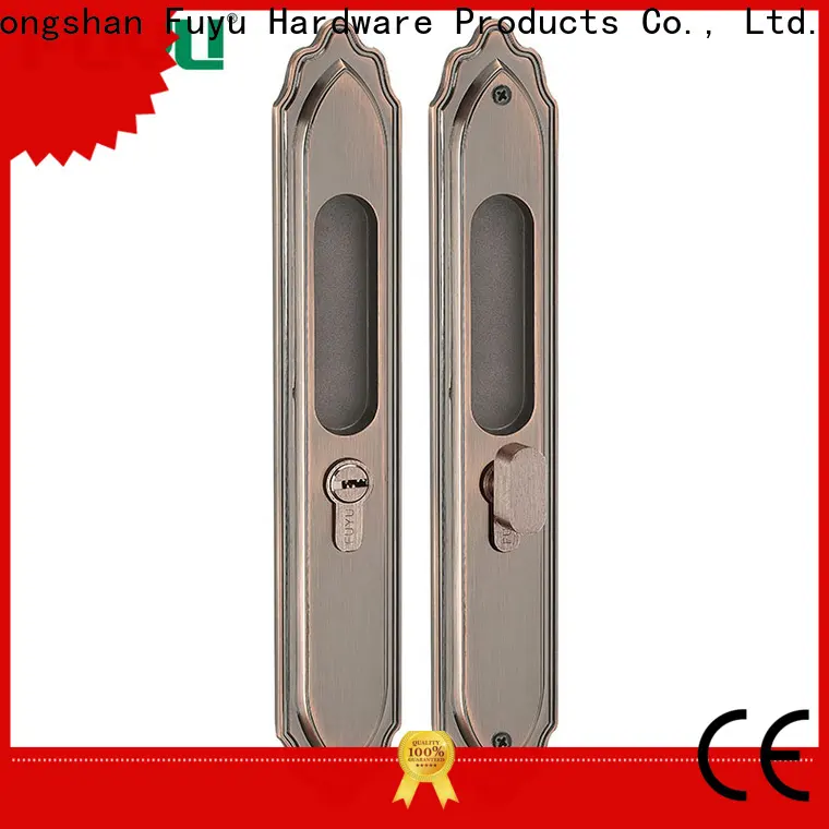 FUYU lock zinc fingerprint keypad lock for sale for mall 1