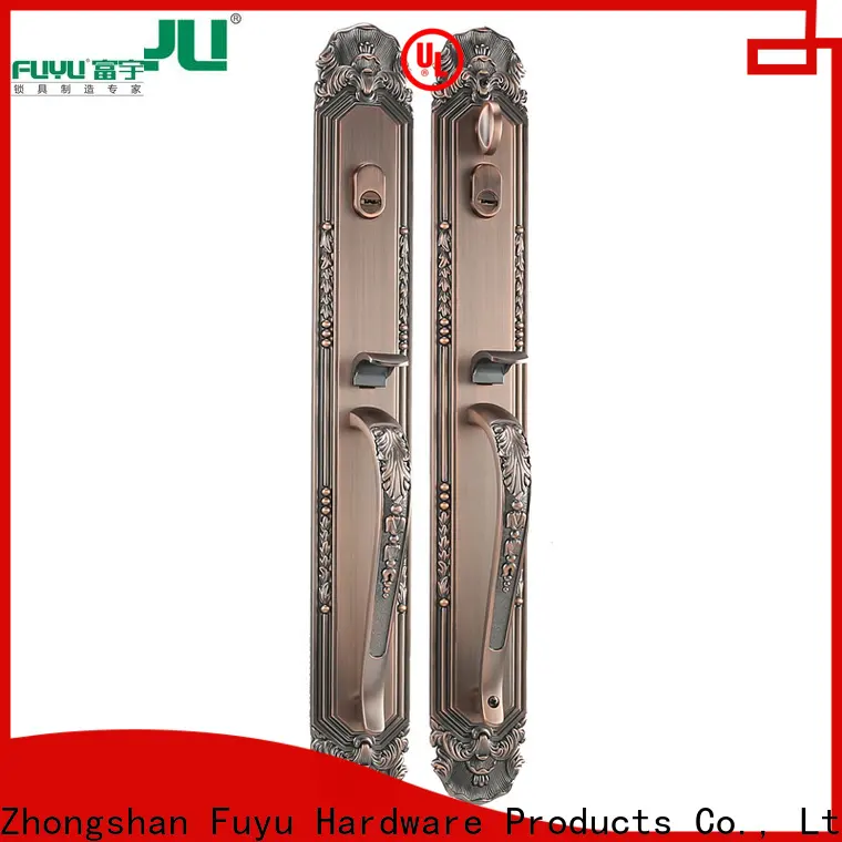 FUYU lock New biometric exterior door lock company for mall 1