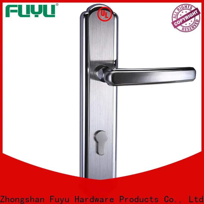 top stainless steel sliding door lock double factory for residential 1
