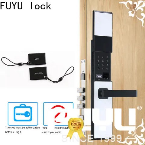 fuyu smart lock apartment door with latch for building 1