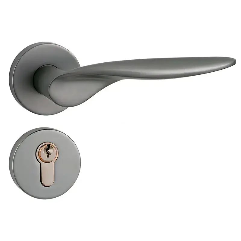 Zinc Alloy Bedroom Wood Door Security Mortise Handle Lock Mortise Lock 1