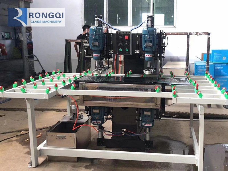 RQZ-0222-2 Fixed double head glass drilling machine 1