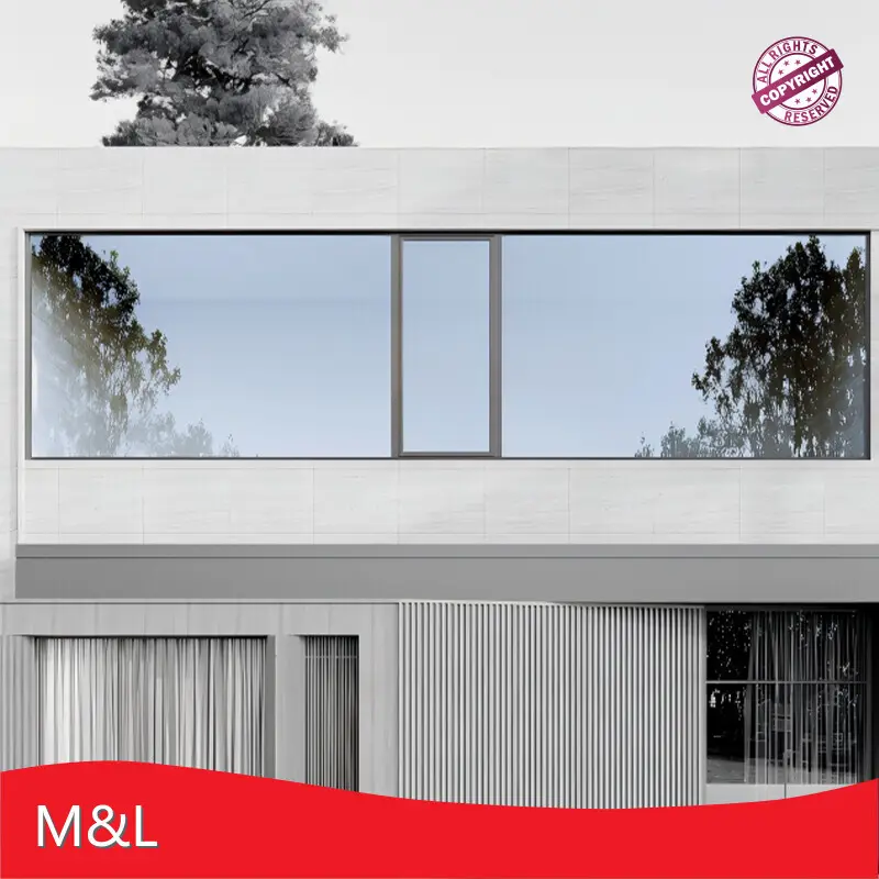 Aluminium Slim Windows - - M&L 1