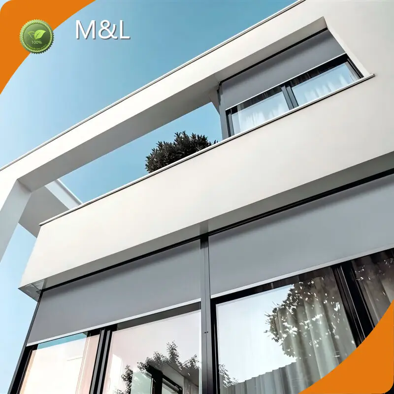 Slim Windows Motorized Roller Blinds Wholesale - M&L 1