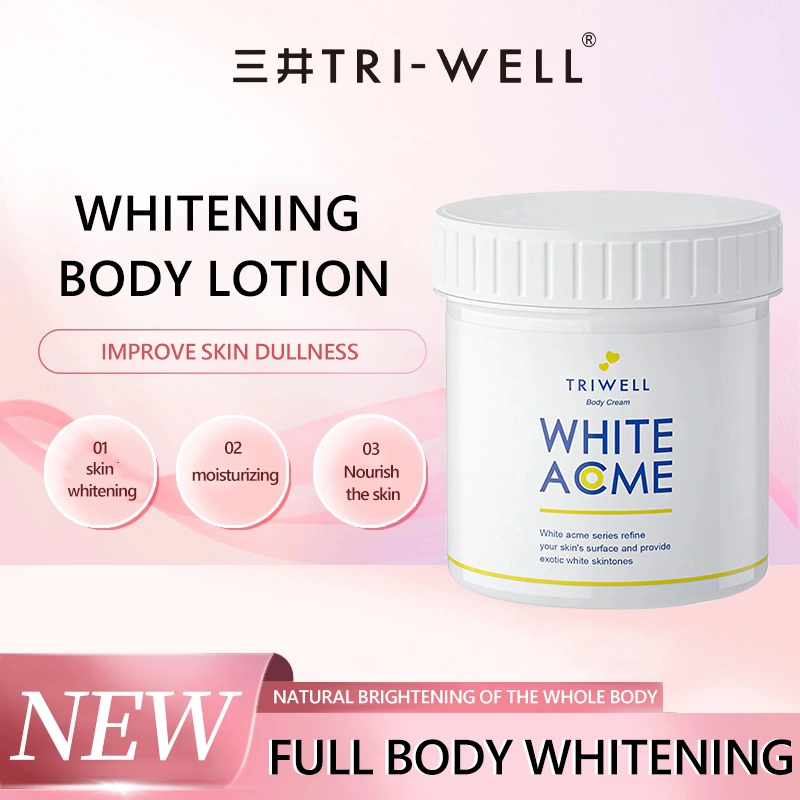 branded whitening cream TRI-WELL White Acme Brightening Body Lotion Natural Radiance from Head to Toe skin 1