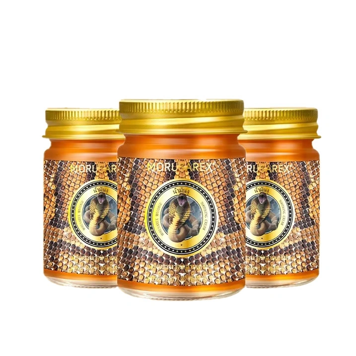Bálsamo de masaje herbal OEM Thai-Genetración 8x & Alivio de dolor multipropósito (50 ml) 1