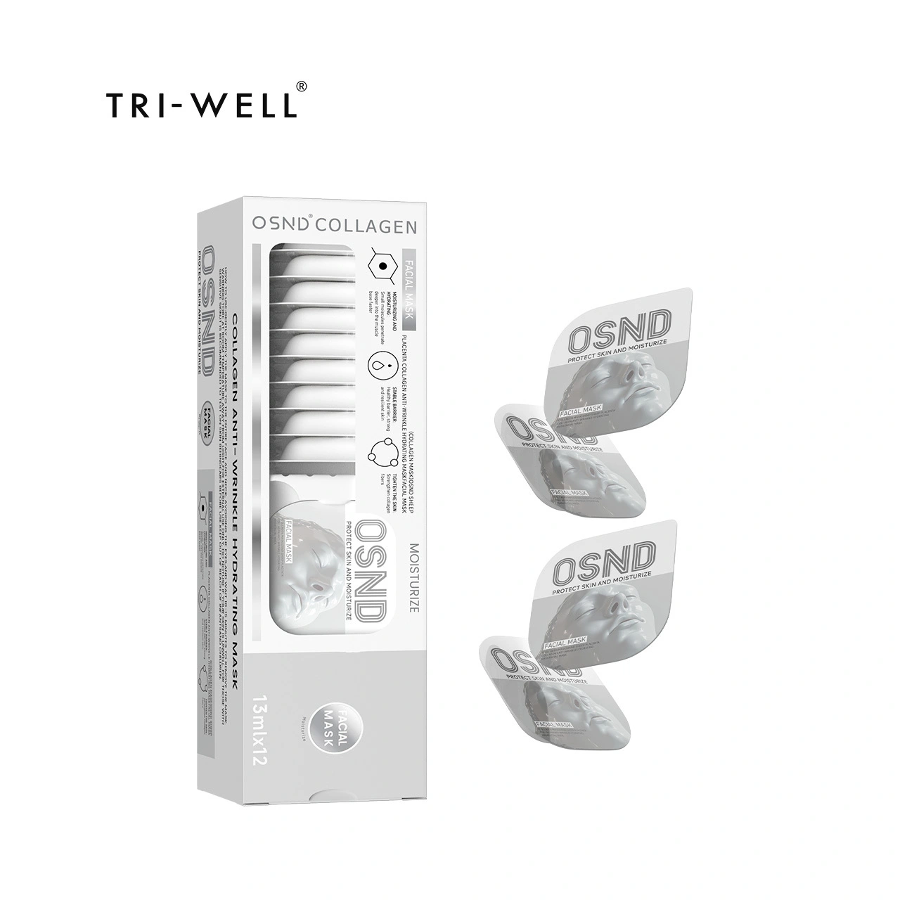 Best Face Mask For Anti Aging Brightening Wrinkle Reduction Firming Facial Mask TRIWELL OSND 1