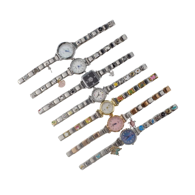 Italian Charms Watch Module Bracelet Interchangeable Straps 1