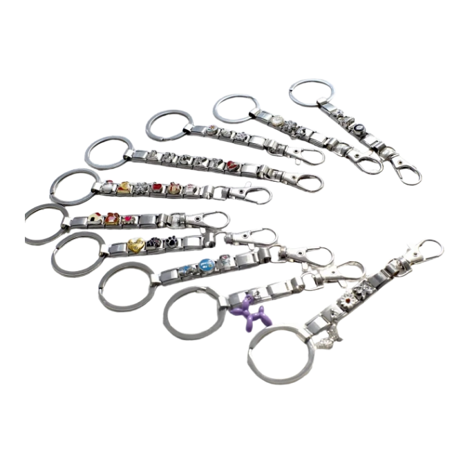 Wholesale Fashion Animal Module Pendant Keychain Italy Charms keychain 1