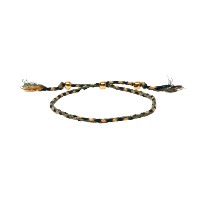 Braided Bracelet Rope Weaving Colorful Thread Handmade For Women 1