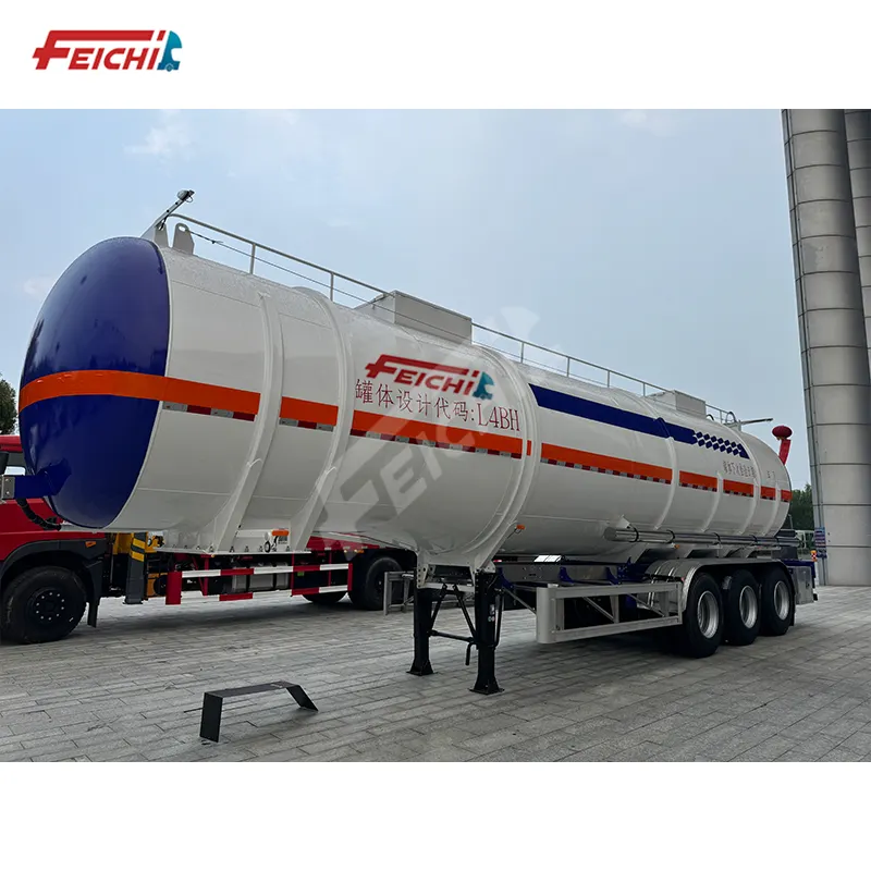 Fei Chi Pneumatic Tanker Trailer Pneumatic Tanker Trailerfactory Direct Supply 2