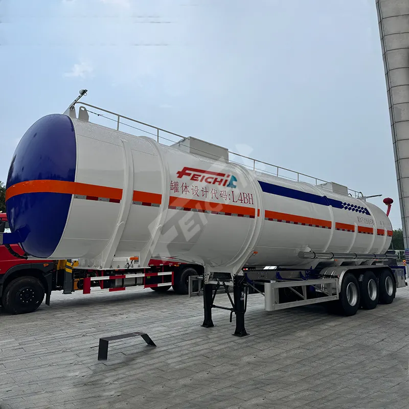 Fei Chi Pneumatic Tanker Trailer Pneumatic Tanker Trailerfactory Direct Supply 4