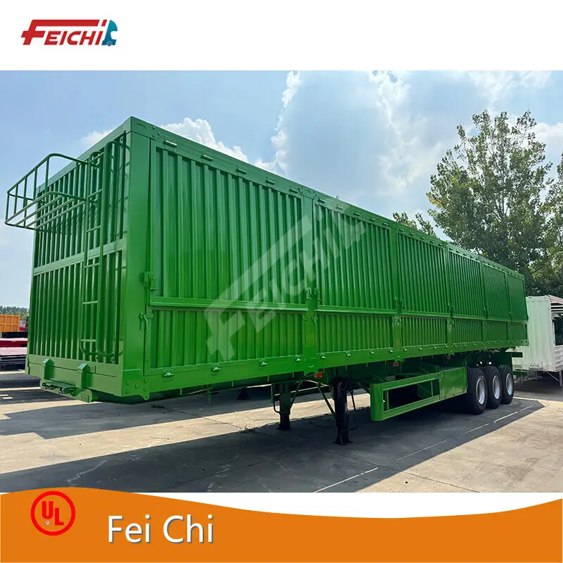 Hot Sale Semi Enclosed Car Trailer From China 1