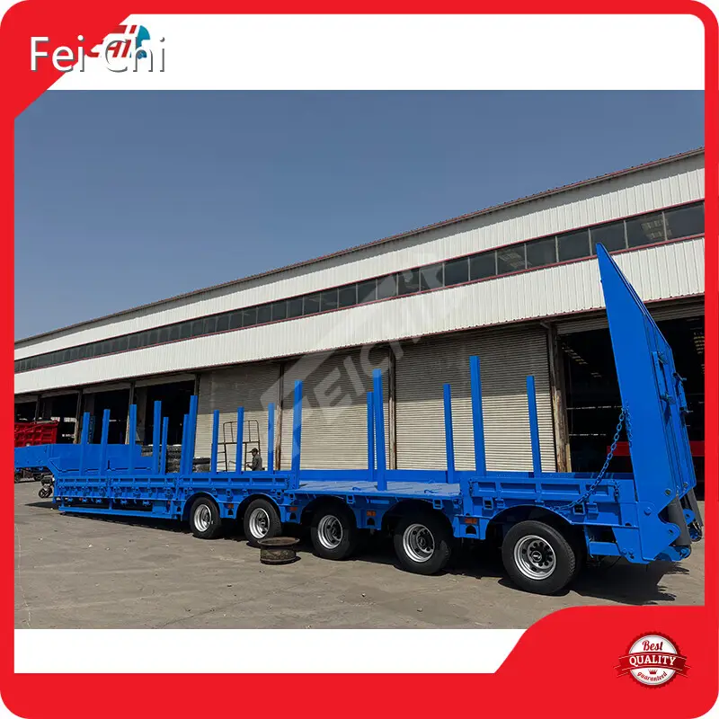 Lowboy Semi Trailer for Sale Factory 1