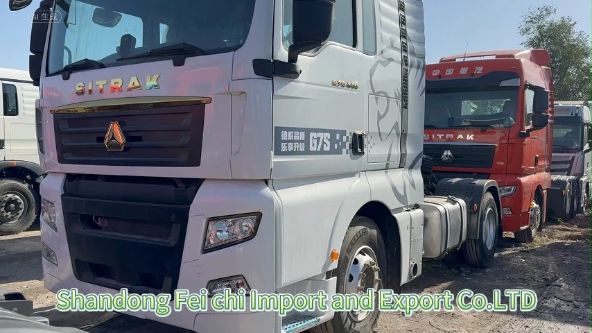 SITRAK G7S Tractor Head | Flagship 6X4 All-Scenario Multi-Power Customizable Universal Heavy-Duty Tractor 1