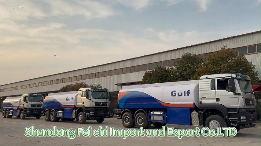 Sinotruk Oil Tanker Truck 25000L Carbon Steel High-cost-effective Diesel/Gasoline Main Force Transport Tanker 1
