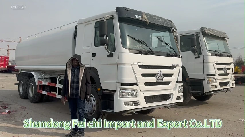 Sinotruk HOWO Used Road Sprinkler Sanitation Truck 20Cbm 6X4 Heavy Duty Tanker Sprinkler Water Truck 1