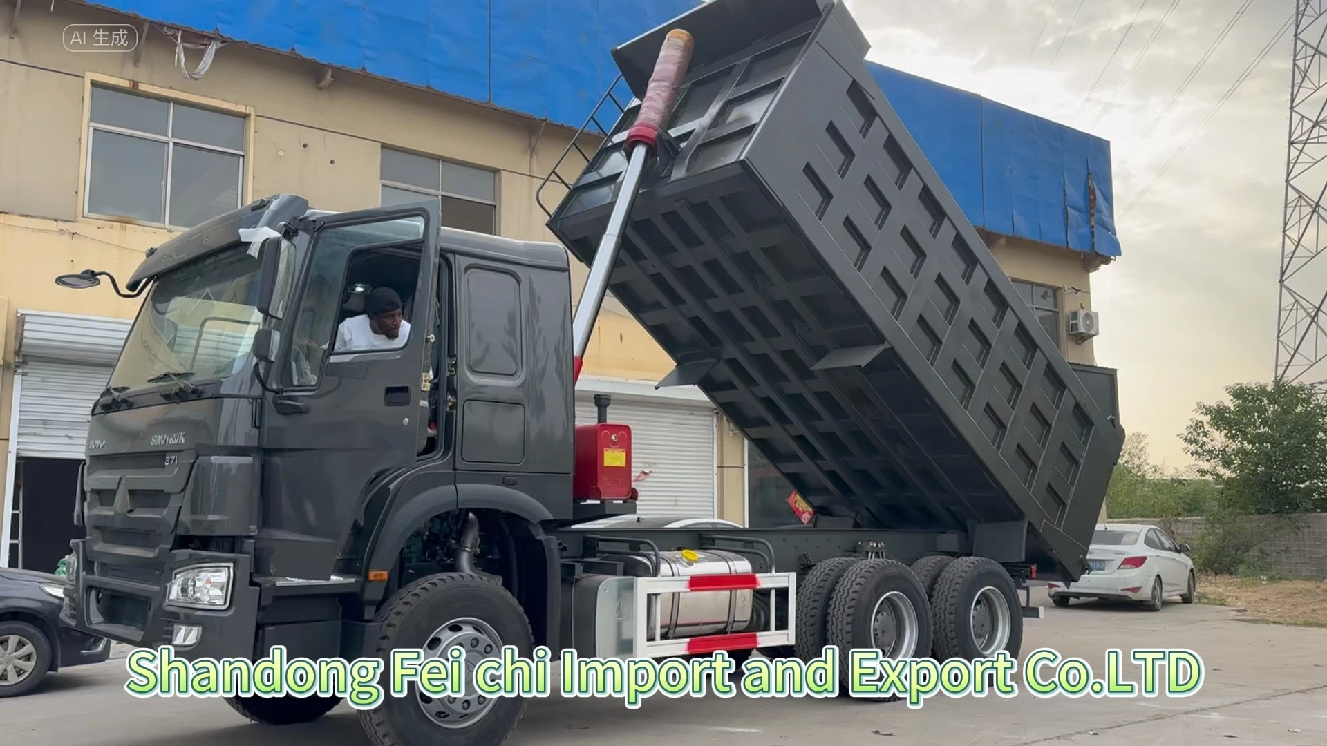 Sinotruk Dump Truck Multi-drive 380-460HP Universal Engineering Muck & Mine Ore Transport Tipper 1