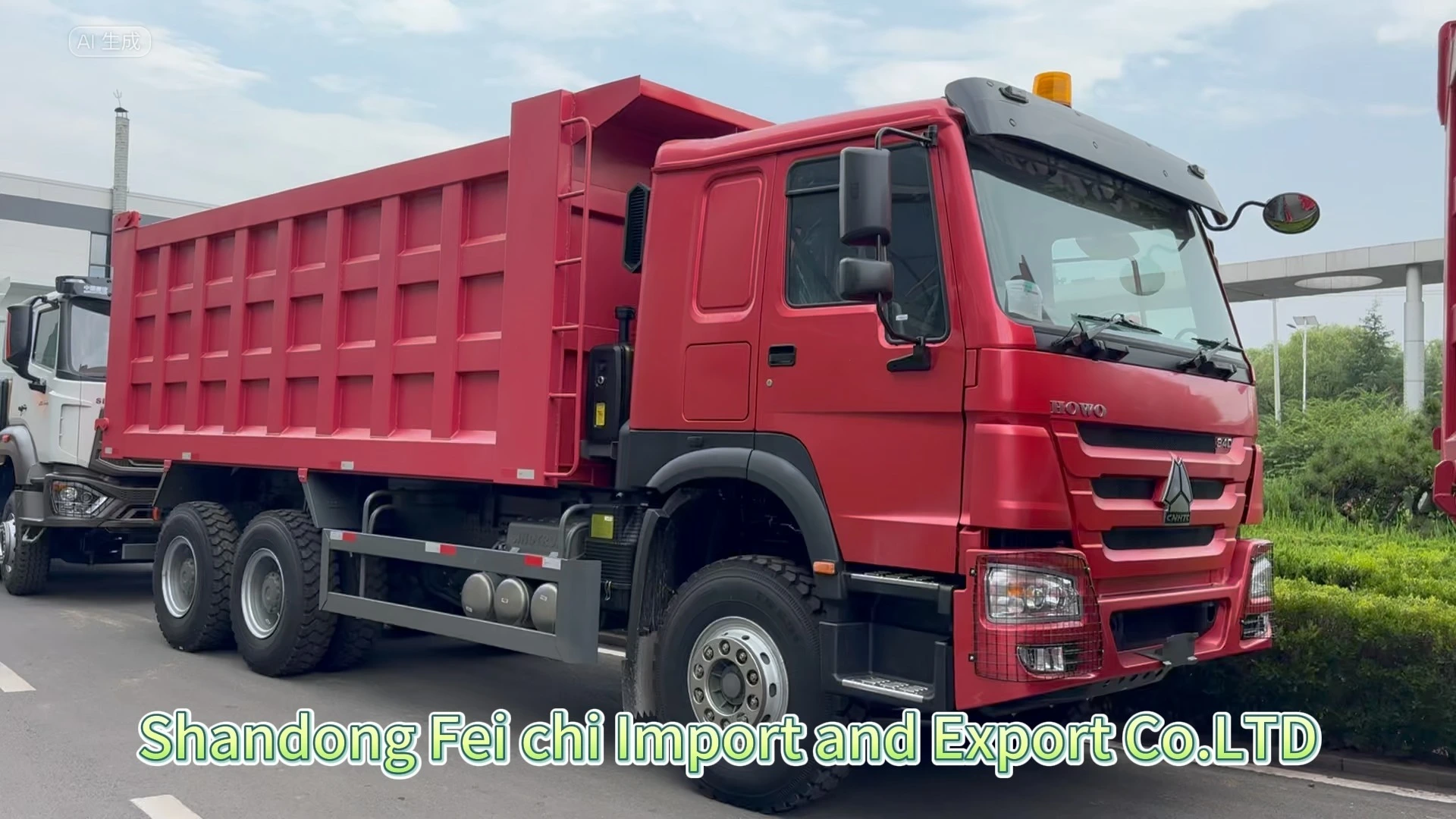 Sinotruk Dump Truck HOWO 6X4 Classic Heavy-duty Engineering Mine Hydraulic Lifting Tipper 1