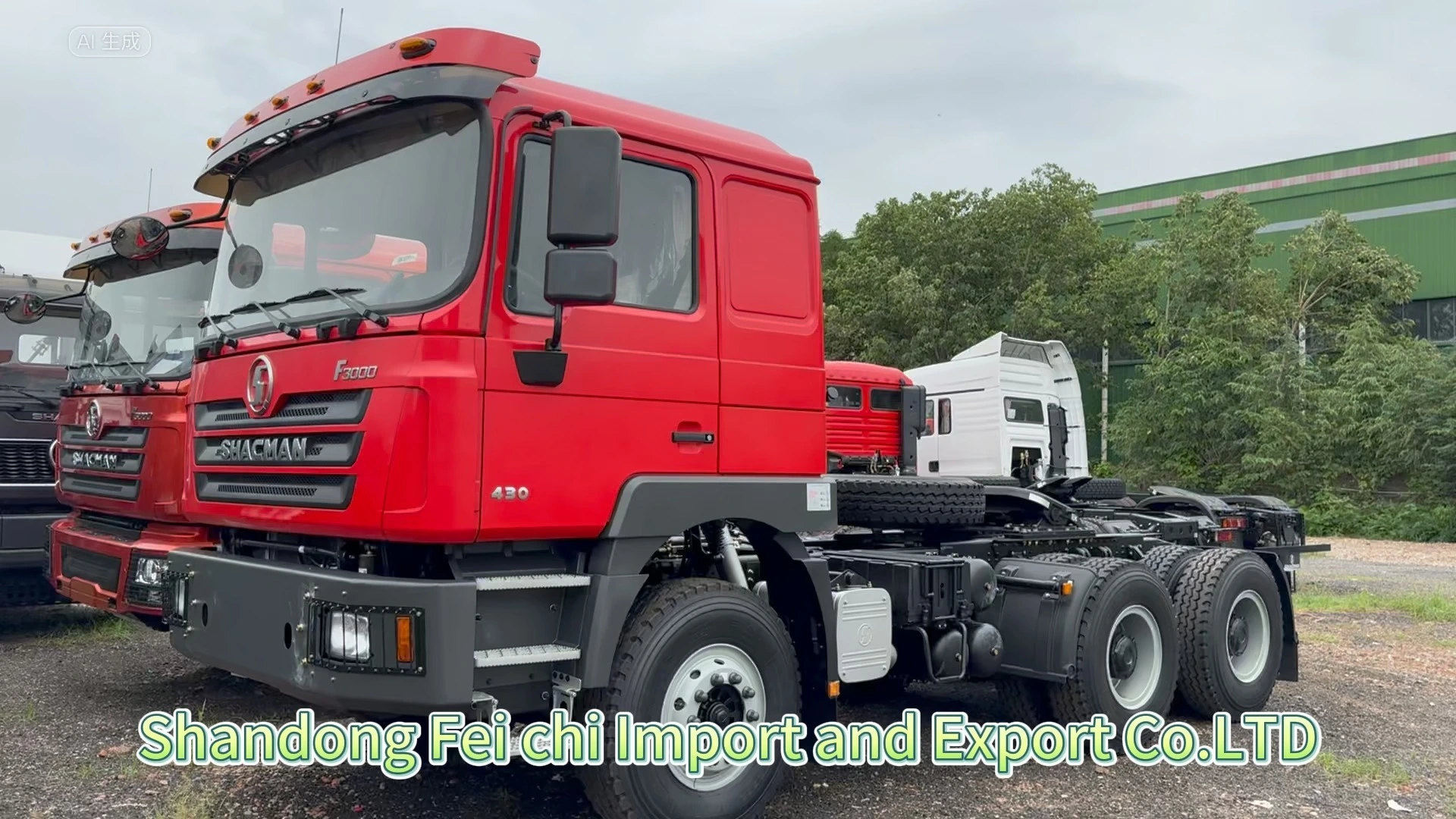 Shacman F3000 Truck Tractor Head 430HP 6X4 Drive Wheel Diesel Truck Head Tractor 1