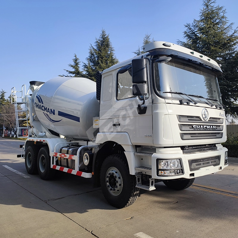 Shacman Concrete Mixer Truck with Pump Cement Machine Large Capacity 15Ton 1