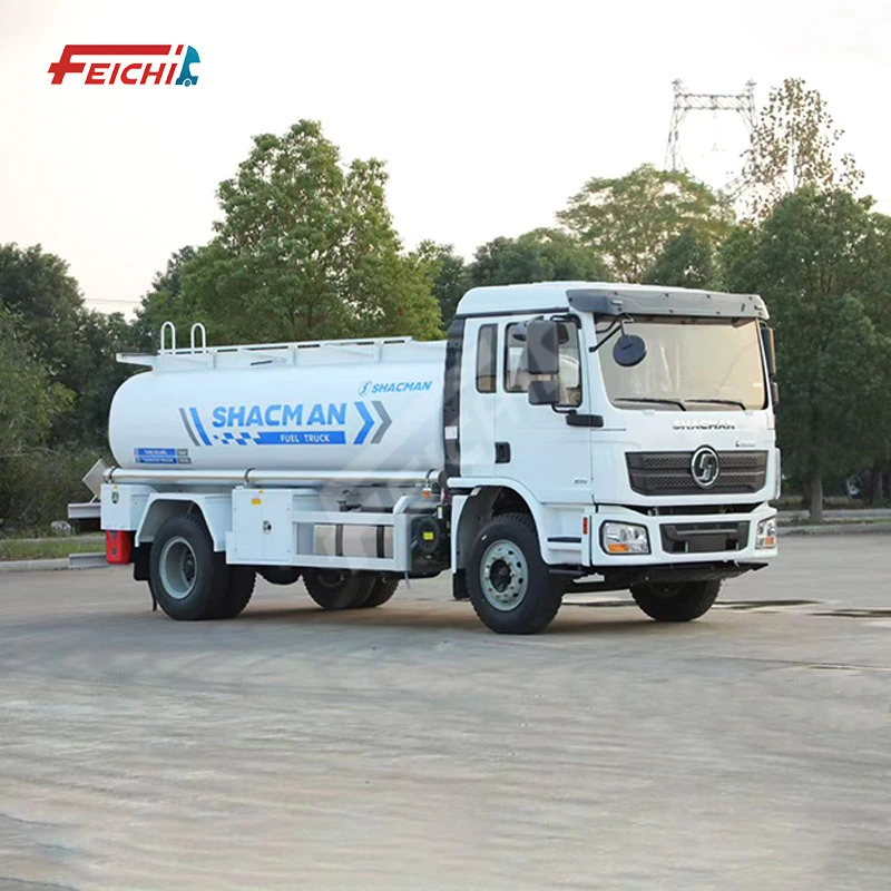 SHACMAN F3000 Oil Tanker Truck | White Anti-corrosion Tank Heavy-duty Long-haul Fuel Transport Truck 1