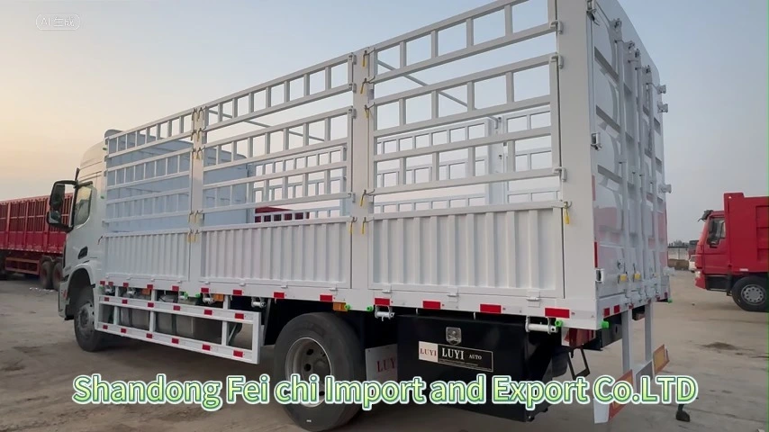 Shacman Truck 4x2 Cargo Truck 30 Tons Loading Capacity Heavy Duty Side Wall Board Cargo Truck 1