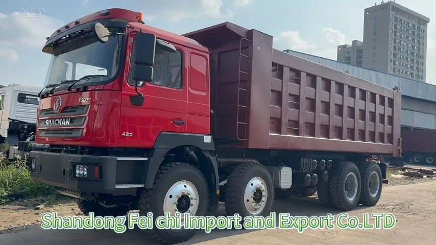 Shacman F3000 Dump Truck 380/400/420HP Weichai Engine 6x4/8x4 Tipping Dump Truck 1