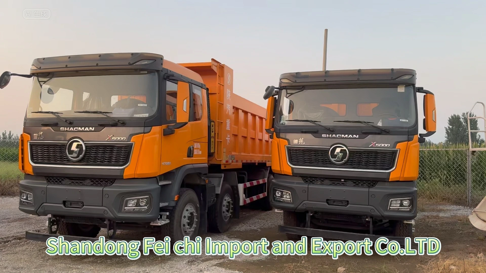 Shacman X5000 Dump Truck 510HP 8X4 Tipper Truck Transport 40 Ton for Construction 1