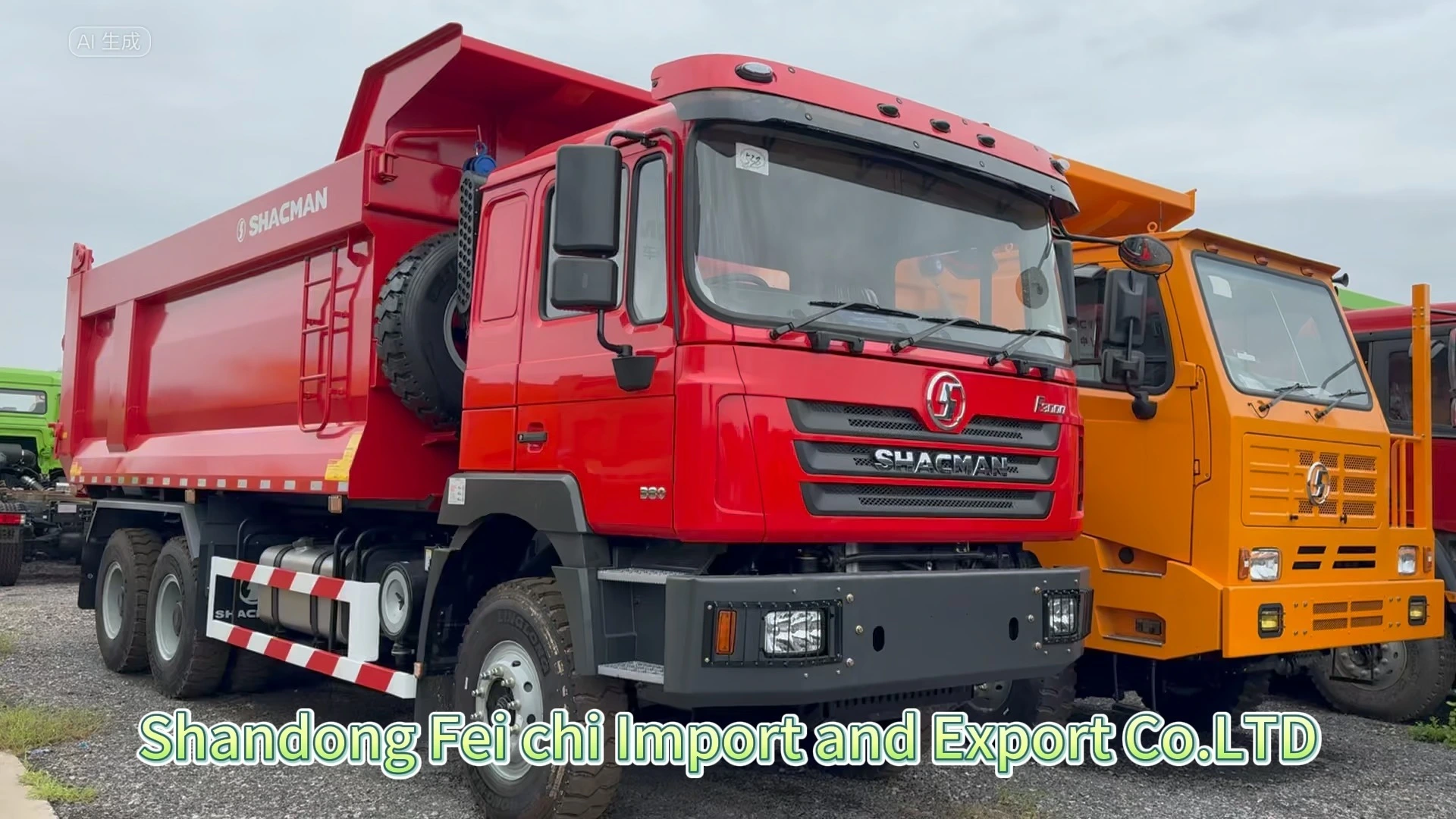 SHACMAN F3000 Dump Truck | 25 Tons 380HP 6×4 Medium-Heavy Duty Tipper for Engineering Transport 1