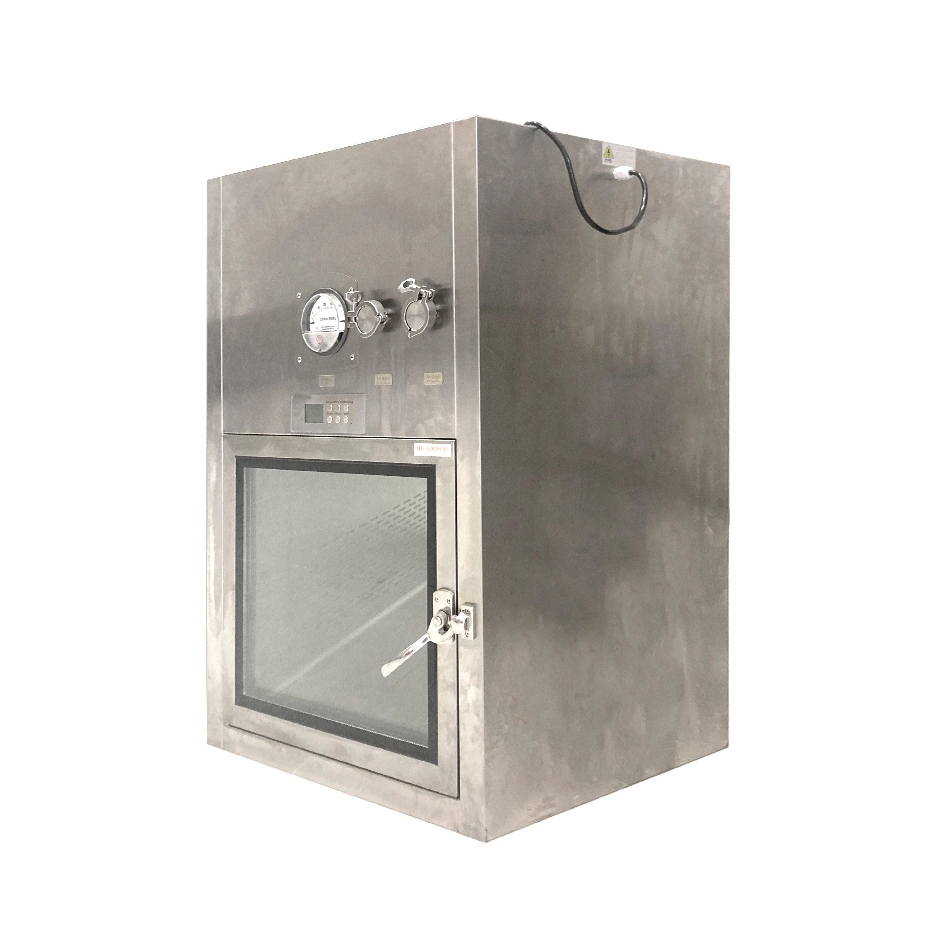 Laminar Flow Pass Box Cleanroom Solution Pass Though Window 1