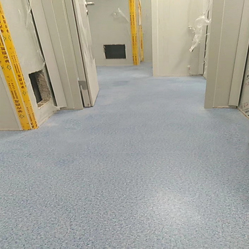 PVC roll flooring for electronic clean room 1