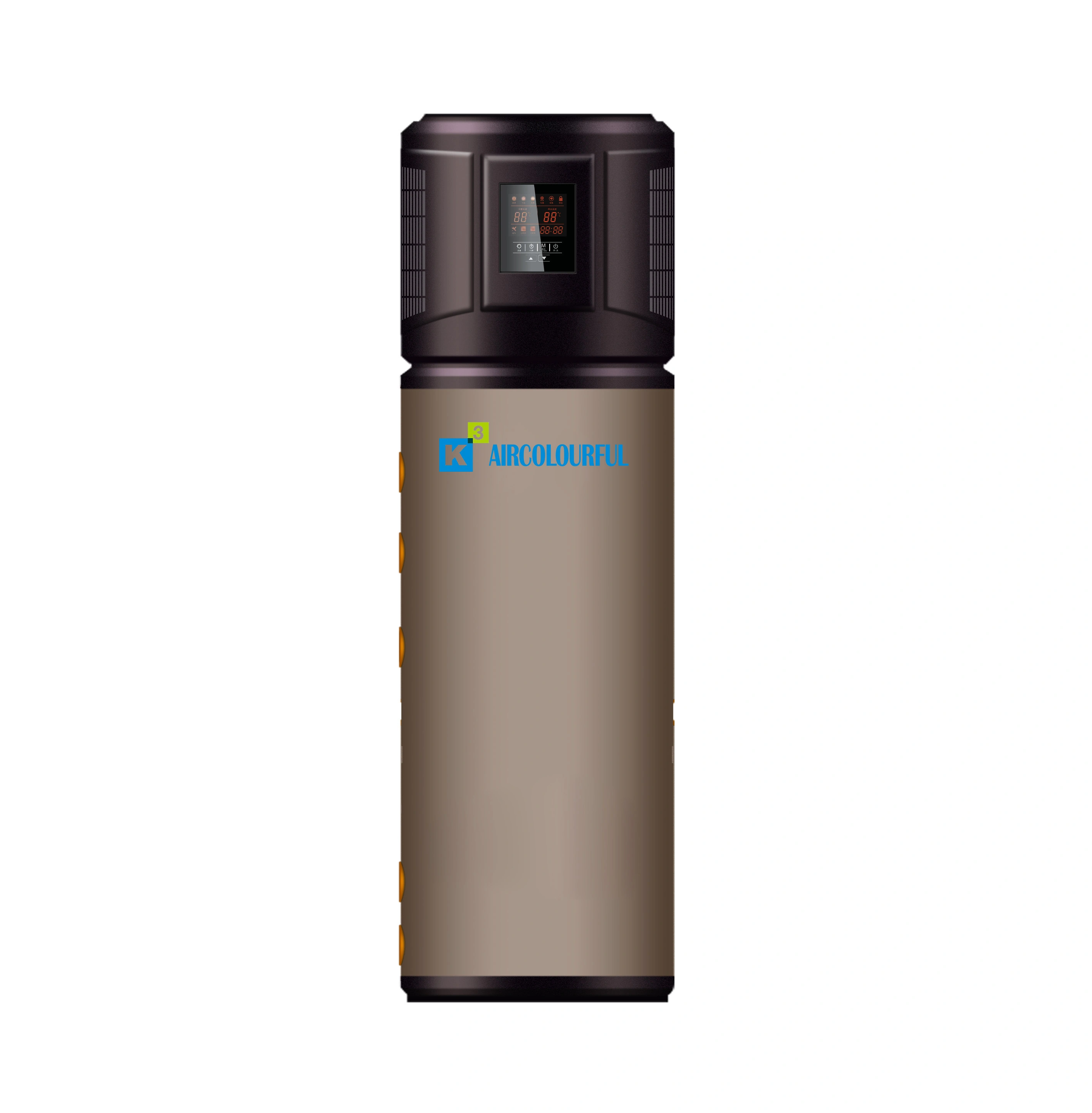 Household integrated central water heater (microchannel with electric auxiliary WIFI) 1