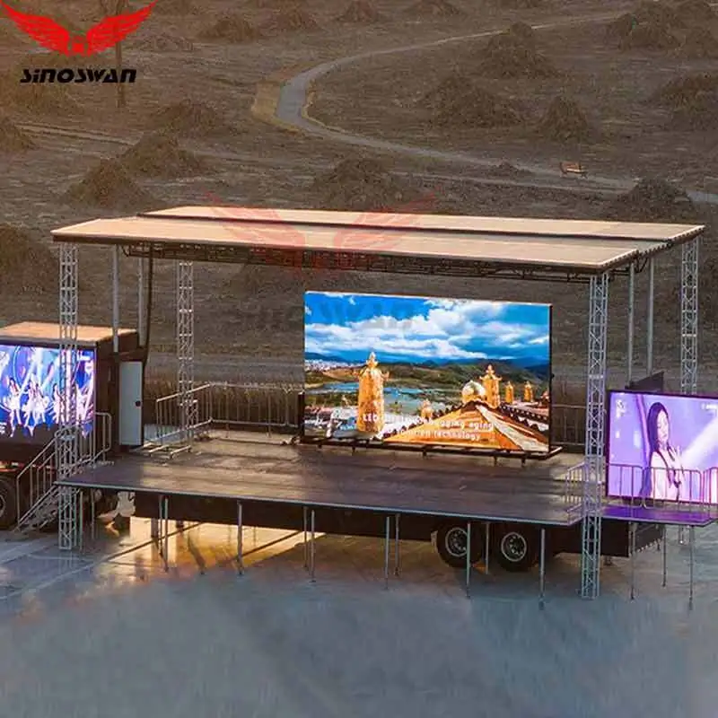 ST170PLUS Mobile Stage Trailer — Redefining Outdoor Events with Power and Precision 1