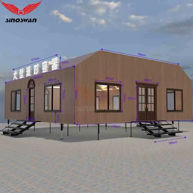 SINOSWAN Fantasy 5D Mobile Banquet Hall (SBT1312) - Dimension: 11700x11900x3800mm 140m2 area 1